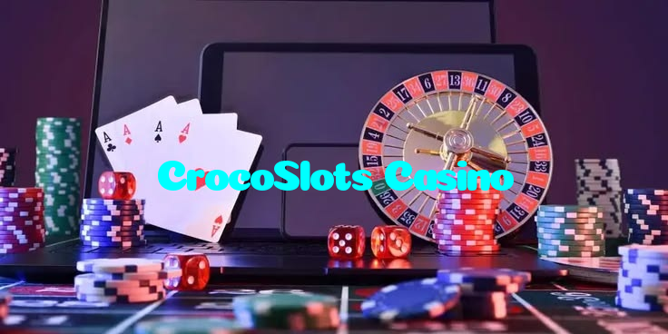 CrocoSlots Casino casino presented on mobile device in Pakistan with slots and live games